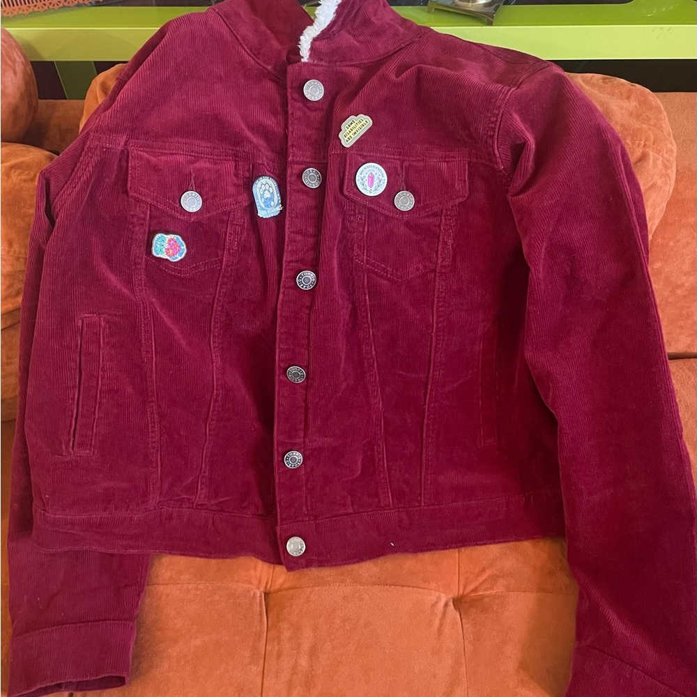 Torrid Vintage Style Corduroy Jacket pins not included